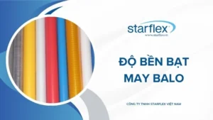 độ bền bạt may balo