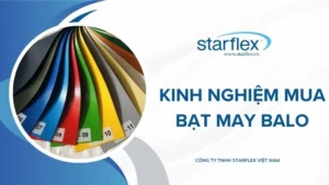 kinh nghiệm mua bạt may balo