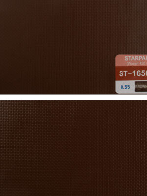 Bạt Starpaulin ST-1650 (M) 0.55mm Brown