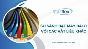 so sánh bạt may balo với các vật liệu khác