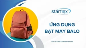 Ứng dụng bạt may balo