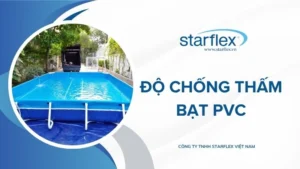 Độ chống thấm bạt PVC