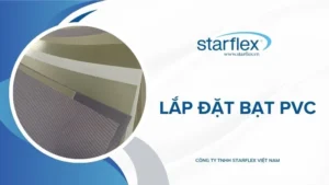 lắp đặt bạt PVC