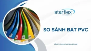 so sánh Bạt PVC