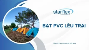 bạt PVC lều trại