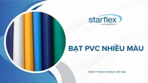 bạt PVC nhiều màu
