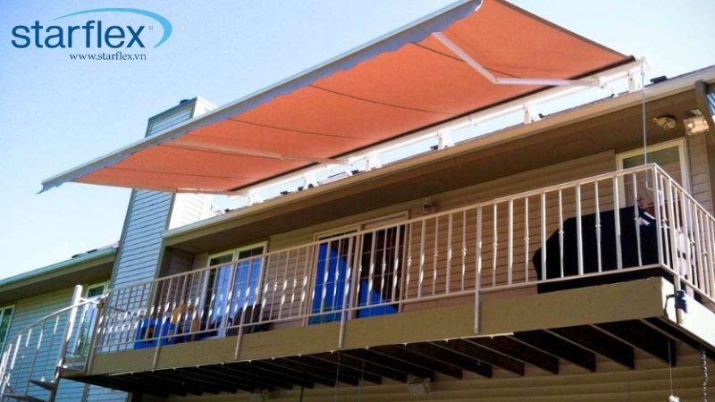 bạt pvc che ban công