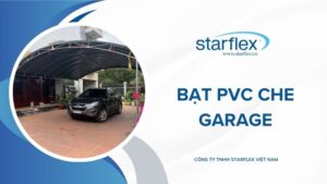 bạt pvc che garage