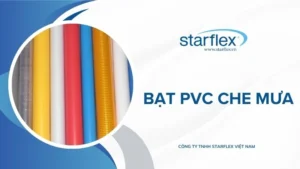 bạt pvc che mưa