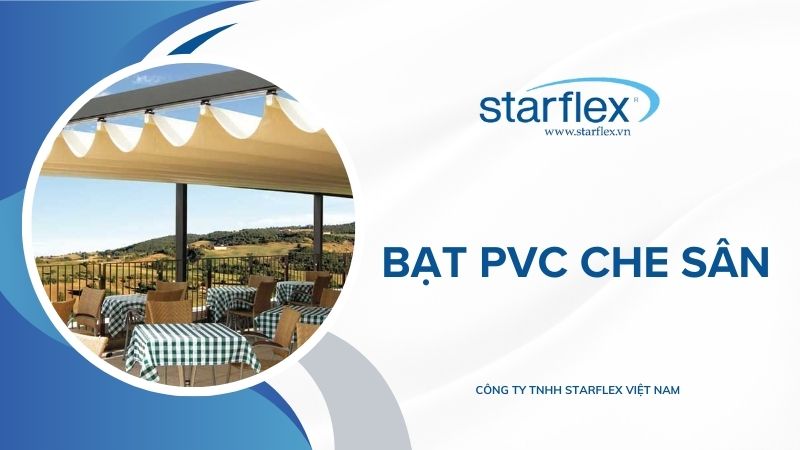 bạt pvc che sân