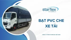 bạt pvc che xe tải