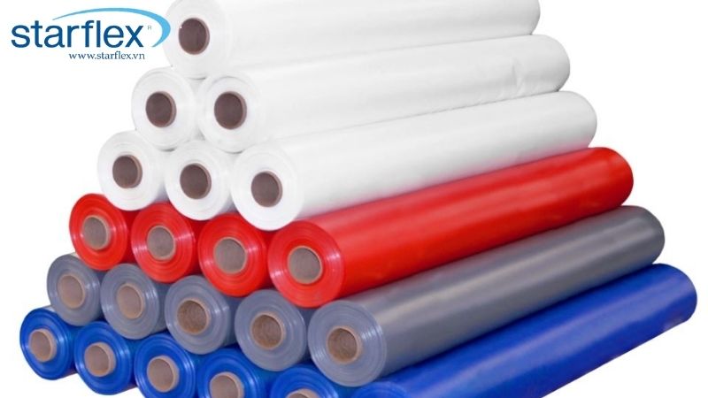 bạt pvc làm vách ngăn